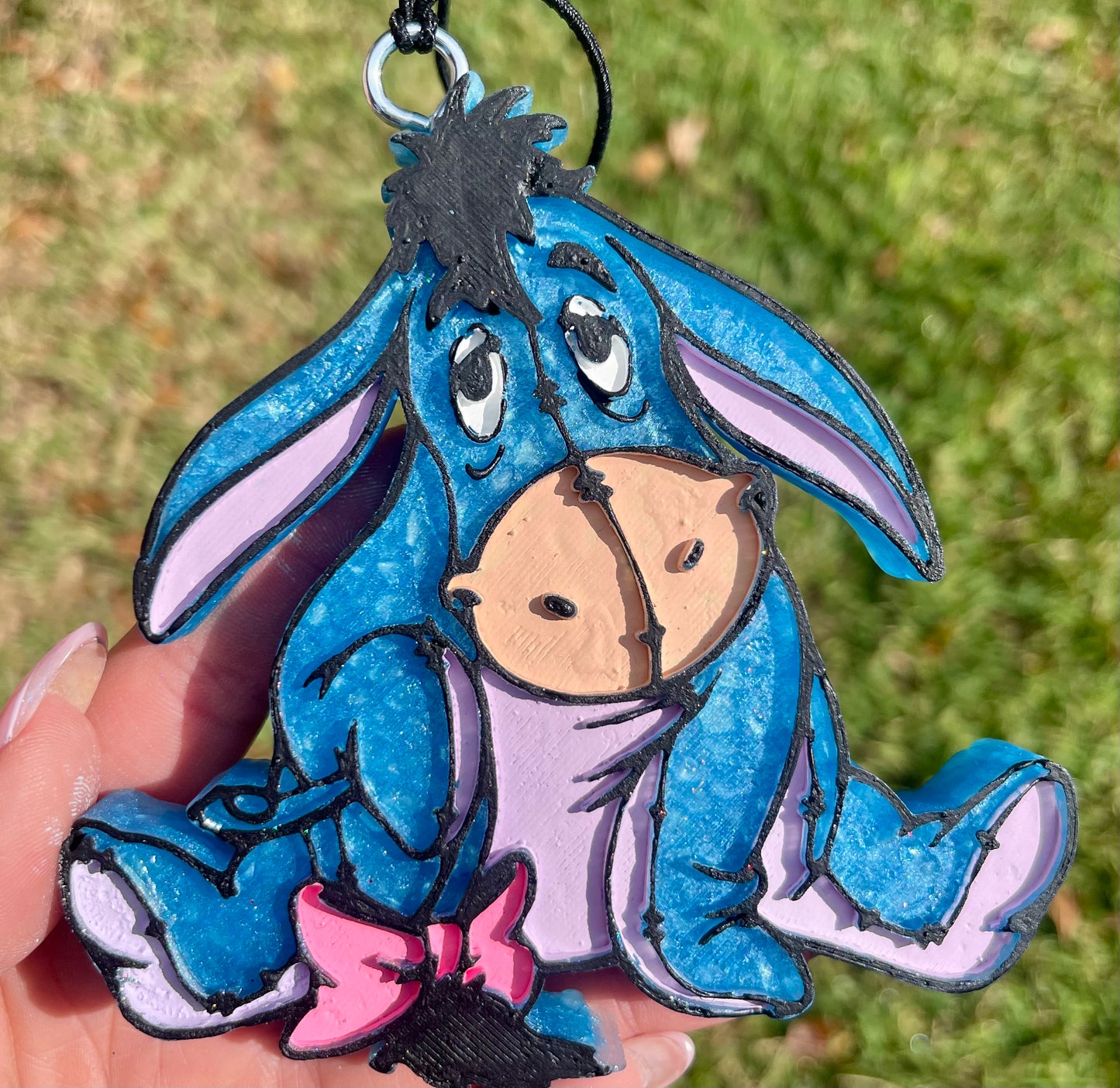 Blue donkey