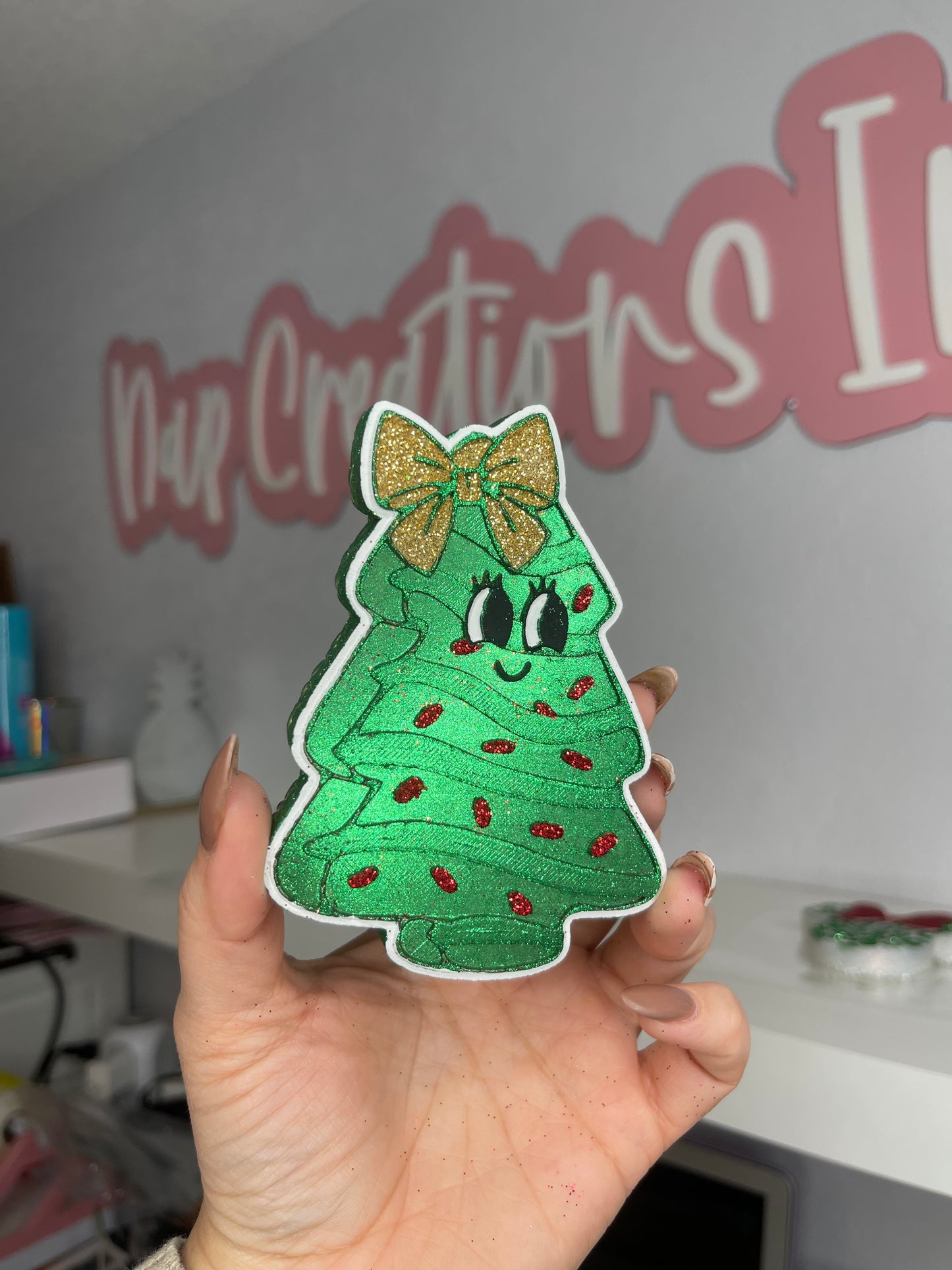 Christmas Trees (chrome) Freshie