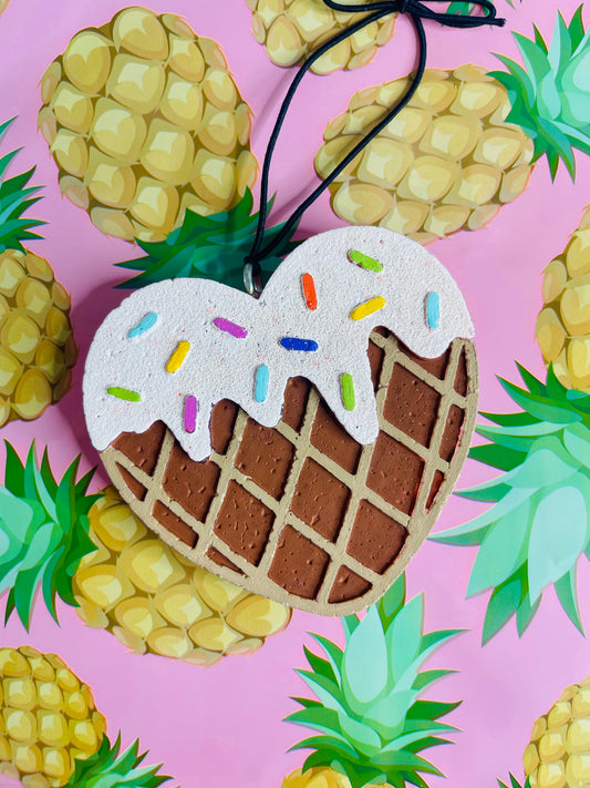 Ice cream heart