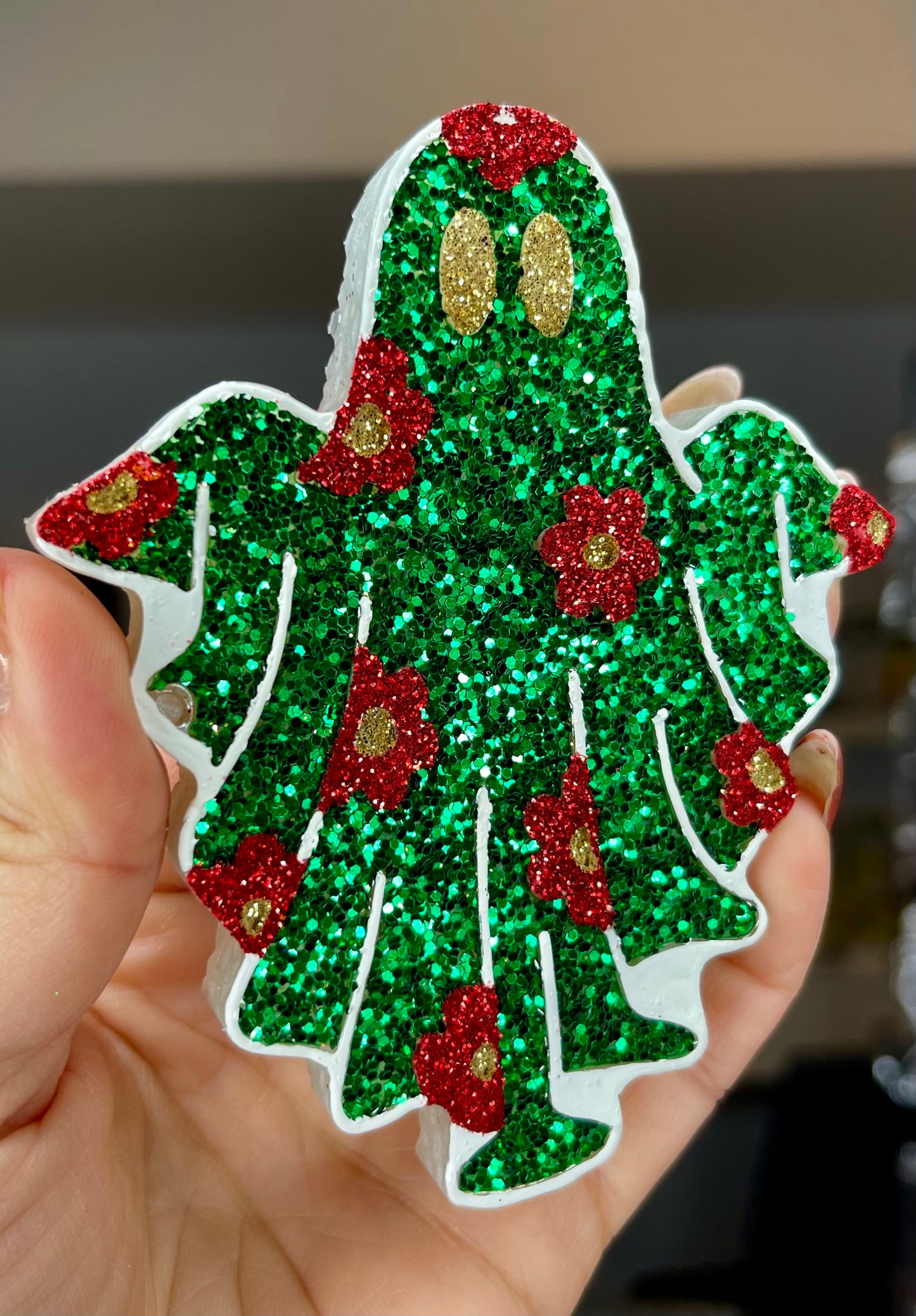 Christmas ghostie Freshie