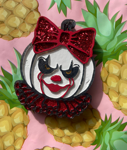 Clown pumpkin Freshie