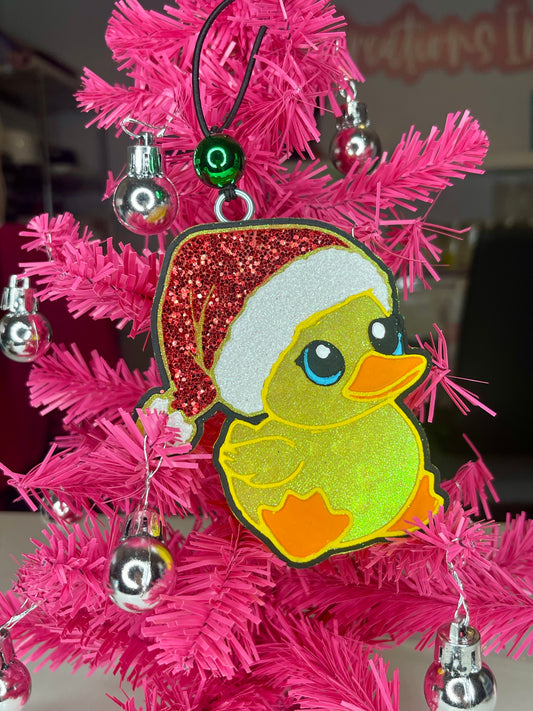 Santa duckie Freshie