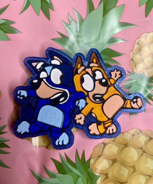 Blue friends freshie
