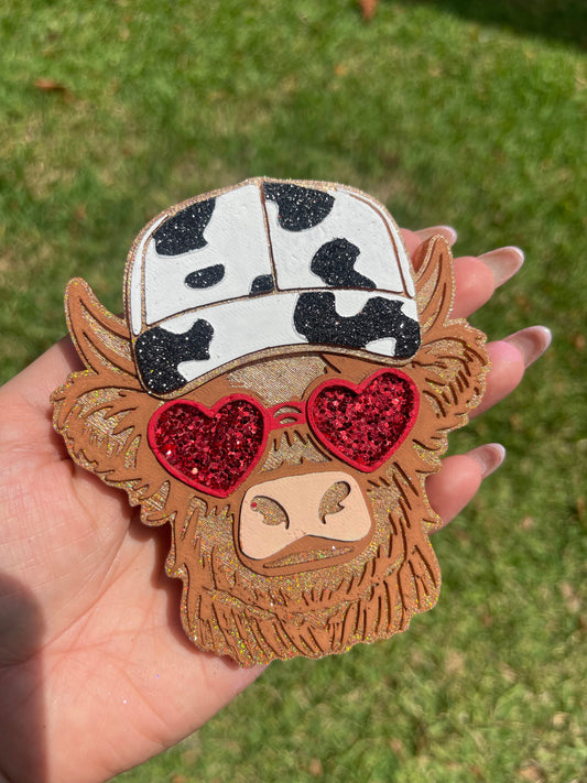 Cow lover freshie